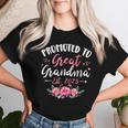 Promoted To Great Grandma Est 2025 First Time Grandma Women T-shirt Gifts for Her