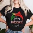 Proud Portuguese Girl Portugal T-shirt Frauen Geschenke für Sie