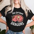 Questa Ragazza Ama I Draghi Ragazze Camicia Drago Bambini Pigiama Regalo Maglietta da donna Regalos para ella