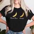 Regali Di Banana Contusa Seta Aerea Yoga Aereo Maglietta da donna Regalos para ella