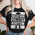 Retro Das Ist Mein Cowboy Kostum Women's Children's Western T-shirt Frauen Geschenke für Sie