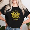 Roma Invicta Spqr Águila Romana Camiseta de mujer Regalos para ella