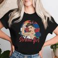 Serbian Girl Serbia Woman Serbs Flag T-shirt Frauen Geschenke für Sie