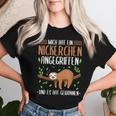 Sloth Mich Hat Ein Naperchen Angriffen Sloth Pyjama T-shirt Frauen Geschenke für Sie