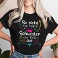 So Sieht Die Beste Große Kleine Middle Schwester Der Welt T-shirt Frauen Geschenke für Sie