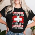 Switzerland Children's Switzerland Swiss Flag Women's T-shirt Frauen Geschenke für Sie