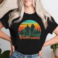 Wanderwomen Wanderwoman Wanderlust Woman Hiking Saying Hiking T-shirt Frauen Geschenke für Sie