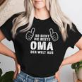 Women's Beste Oma Der Welt T-shirt Frauen Geschenke für Sie