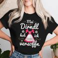 Women's Mei Dirndl Hob Iersoffn Sayings Oktoberfest Women's T-shirt Frauen Geschenke für Sie