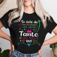 Women's With So Ssieht Die Madster And Coolste Aunt Der Welt T-shirt Frauen Geschenke für Sie