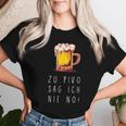 Zu Pivo Sag Ich Nie No Beer Croatian Beer T-shirt Frauen Geschenke für Sie