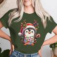 Christmas Children Cute Penguin Xmas T-shirt Frauen Geschenke für Sie