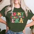 In My Christmas Era Cute Groovy Christmas Holiday Xmas Women T-shirt Gifts for Her
