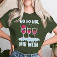 Ho Hol Mir Wine Costume Christmas Men T-shirt Frauen Geschenke für Sie