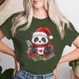 Panda Christmas Children Christmas Panda T-shirt Frauen Geschenke für Sie