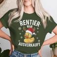 Reindeer Was Ausverkauft Duck Christmas Slogan T-shirt Frauen Geschenke für Sie