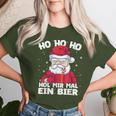 Santa Claus Beer Christmas Ho Ho Hol Mir Mal Ein Bier T-shirt Frauen Geschenke für Sie