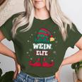 Wine Elf Partner Look Christmas T-shirt Frauen Geschenke für Sie