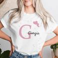 Bambino Giorgiaestiti Con Nome Ragazza Regalo Personalizzato Maglietta da donna Regalos para ella