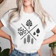 Beerintage Craft Beer Beer Brewer Brewer T-shirt Frauen Geschenke für Sie