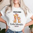 Children's Big Sister 2025 Single Child Große Schwester 2025 T-shirt Frauen Geschenke für Sie