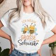 Children's Big Sister I Will Big Sister 2025 Bee Girl T-shirt Frauen Geschenke für Sie