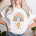 Children's Ich Binier 4 Jahre Rainbow Girl T-shirt Frauen Geschenke für Sie