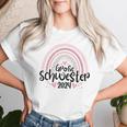 Children's Ich Werde Große Schwester 2024 T-shirt Frauen Geschenke für Sie