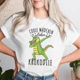 Coole Mädchen Lieben Krokodile T-shirt Frauen Geschenke für Sie