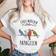 Coole Mädchen Lieben Papageien T-shirt Frauen Geschenke für Sie