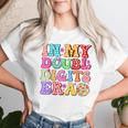 In My Double Digits Era Girls 10 Annoecchio 10 ° Compleanno Bambini Maglietta da donna Regalos para ella