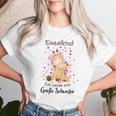 Einzelkind Ich Werde Große Schwester 2025 German T-shirt Frauen Geschenke für Sie