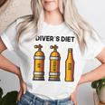 Diving For Diving Diet Beer Blue T-shirt Frauen Geschenke für Sie