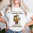 Sloth Wander Team Wir Kommen An Wanderteam T-shirt Frauen Geschenke für Sie