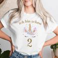 Girls' Kinder Ich Bin Schon 2 T-shirt Frauen Geschenke für Sie