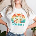 Ich Bin 4 Jahre Junge 4Th Birthday Girl T-shirt Frauen Geschenke für Sie