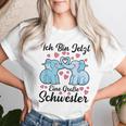 Ich Bin Jetzt Eine Große Schwestern T-shirt Frauen Geschenke für Sie