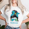 Kazakhstan Girl Kazakhstan Girl Kazakhstan Woman Flag T-shirt Frauen Geschenke für Sie