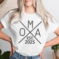 Omi 2025 Bald Oma 2025 Grandma Est 2025 T-shirt Frauen Geschenke für Sie