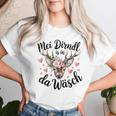 Replacement Dirndl For Mei Dirndl Ist In Da Wäsch T-shirt Frauen Geschenke für Sie