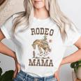 Rodeo Mama Mommy Mom Western Cowboy Birthday Family Matching Women T-shirt Gifts for Her