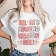 In My Second Grade Era Cute Groovy 2Nd Grade Back To School Women T-shirt Gifts for Her