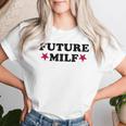 Women's Future Milf Retrointage Style T-shirt Frauen Geschenke für Sie