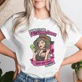 Women's Hairdresser Saying Pechsträhne Haar Hairdryer T-shirt Frauen Geschenke für Sie