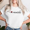 Women's Herzmensch Herzensmensch Lieblingfreund Bff Slogan T-shirt Frauen Geschenke für Sie