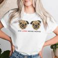 Women's Ich Liebe Meine Pugs T-shirt Frauen Geschenke für Sie