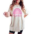 Bambino 2° Compleanno Ragazza Bambina Bimba Arcobaleno Ho Già 2 Anni T-shirt comoda oversize da donna Ivory