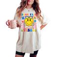 Book Fair Vibes Teacher Librarian School Reading Book Lover Women's Oversized Comfort T-shirt Ivory