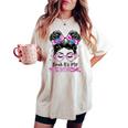 Bruh It's My 12Th Birthday 12 Year Old Birthday For Girl Women's Oversized Comfort T-shirt Ivory