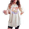 Chat Fille Enfant Idée Humour Chats Chaton T-shirt oversize confortable pour femme Ivory